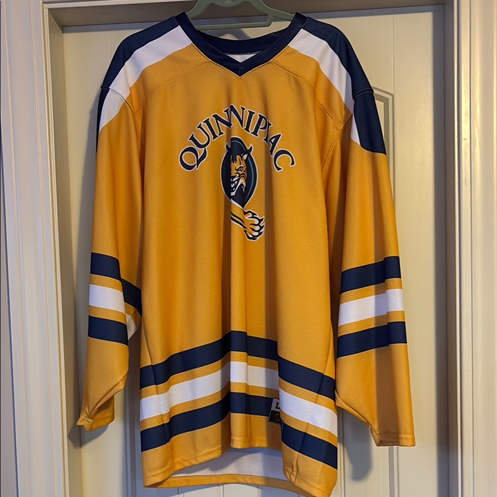 Quinnipiac Yellow Hockey Jersey